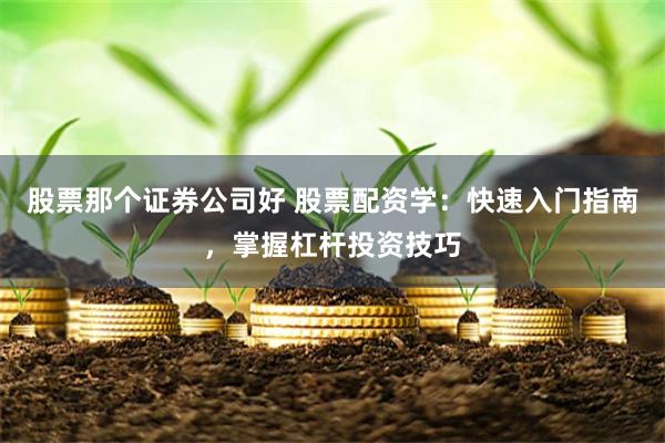 股票那个证券公司好 股票配资学：快速入门指南，掌握杠杆投资技