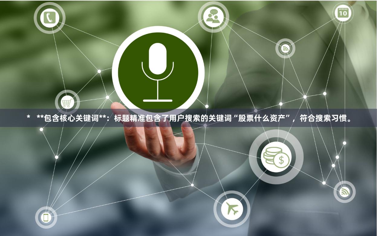*   **包含核心关键词**：标题精准包含了用户搜索的关键词“股票什么资产”，符合搜索习惯。